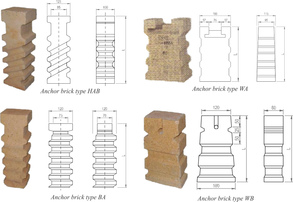 Refractory Anchor brick